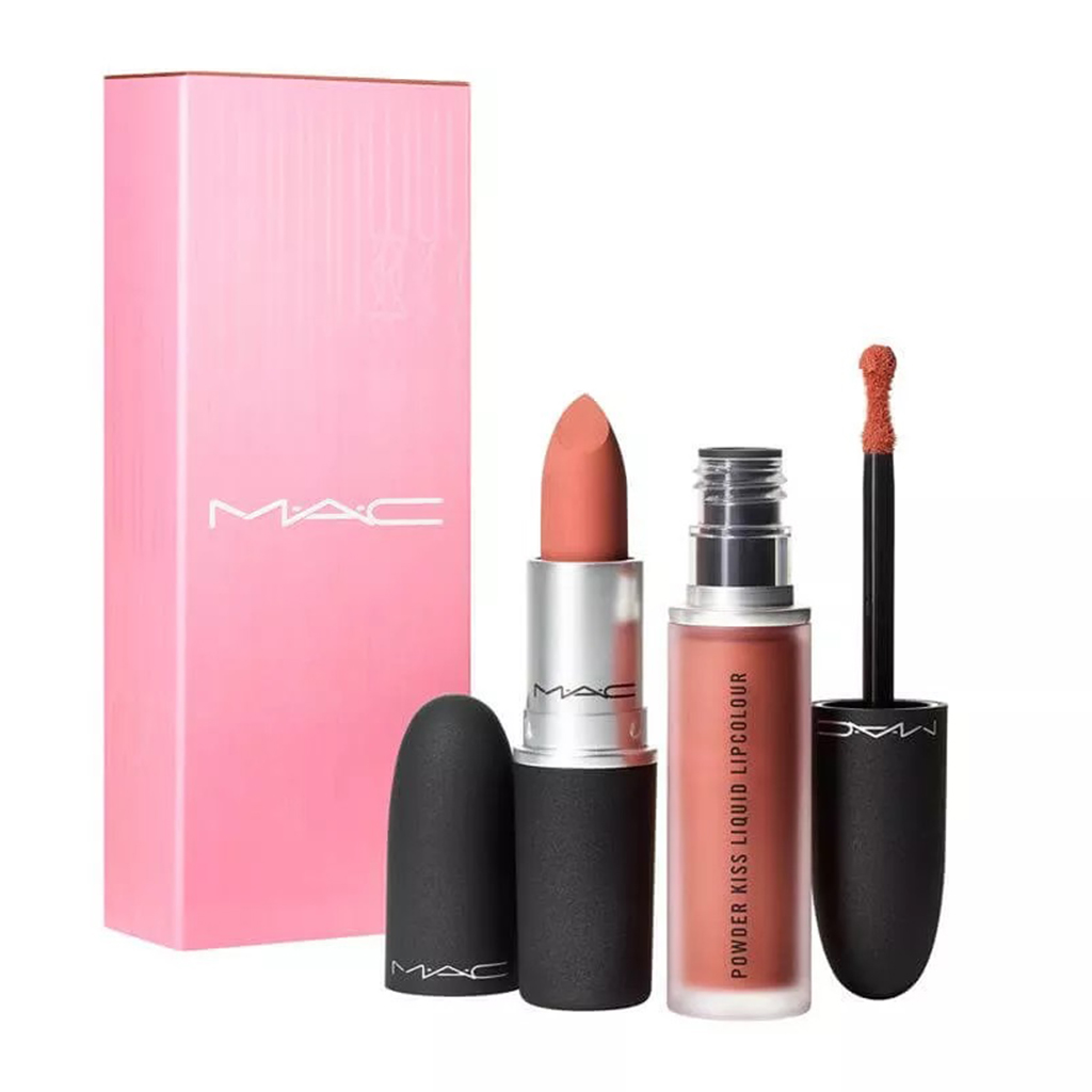 MAC Mother's Day Lip Kits Powder Kiss Lip Kit