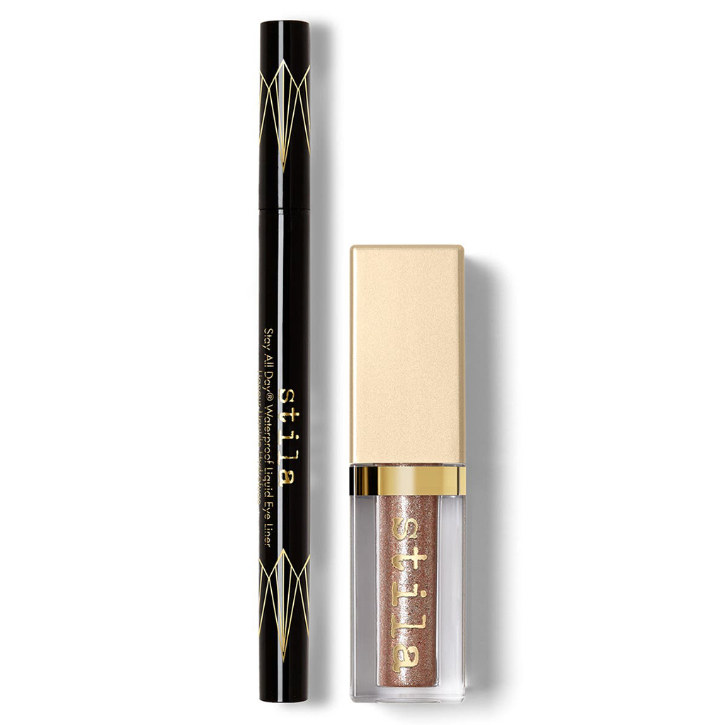 STILA LIQUID EYE LINER AND EYESHADOW SET PARTNERS IN CRIME