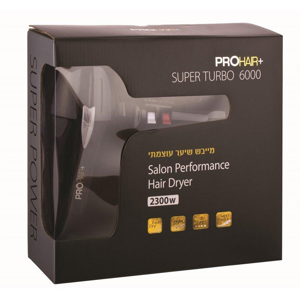PROHAIR + HAIR DRAYER SUPER TURBO  6000