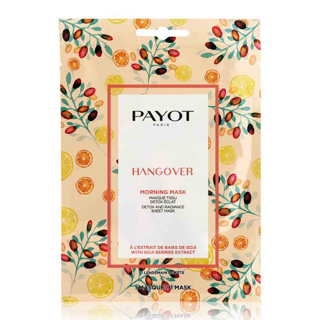 Payot Hangover Morning Mask Detox and Radiance Sheet Mask