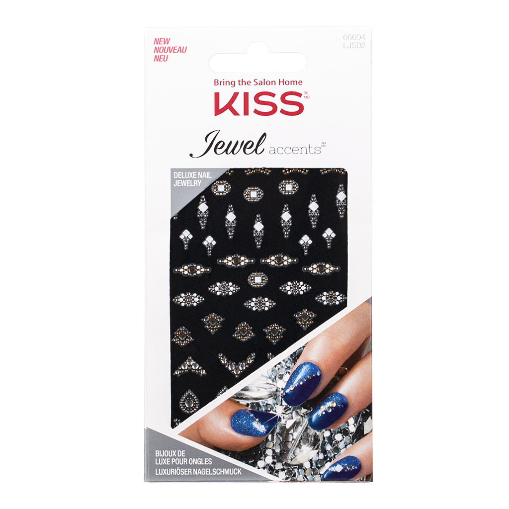 KISS NAIL STICKERS JEWEL ACCENTS