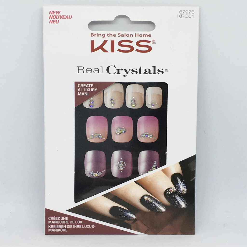 KISS NAIL STICKERS REAL CRYSTALS