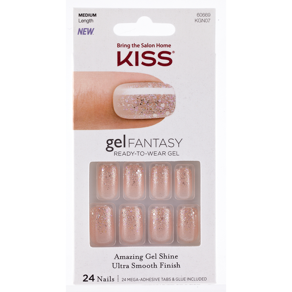 KISS GEL FANTASY NAIL KIT KGN07