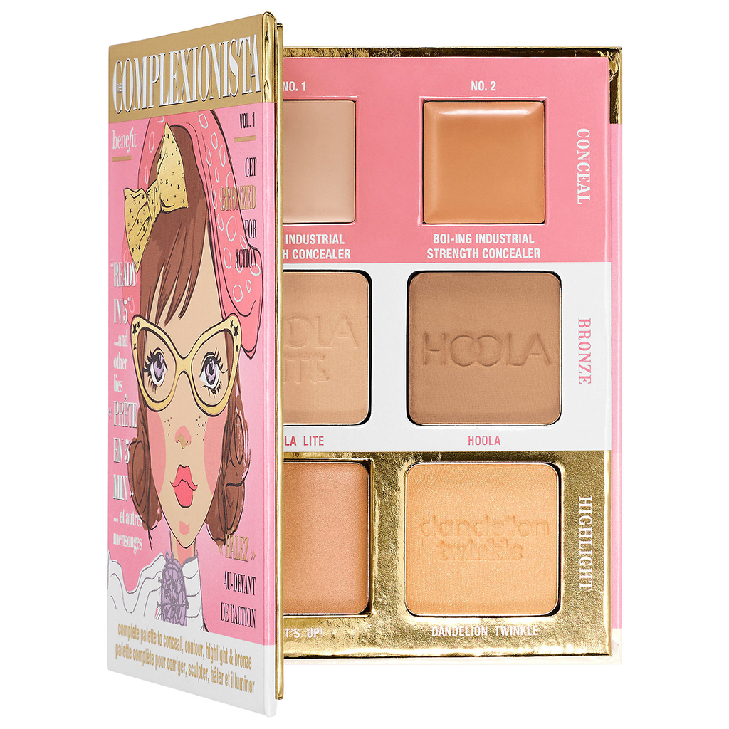 BENEFIT Makeup Foundation Concealer Highlighter Bronzer Palette