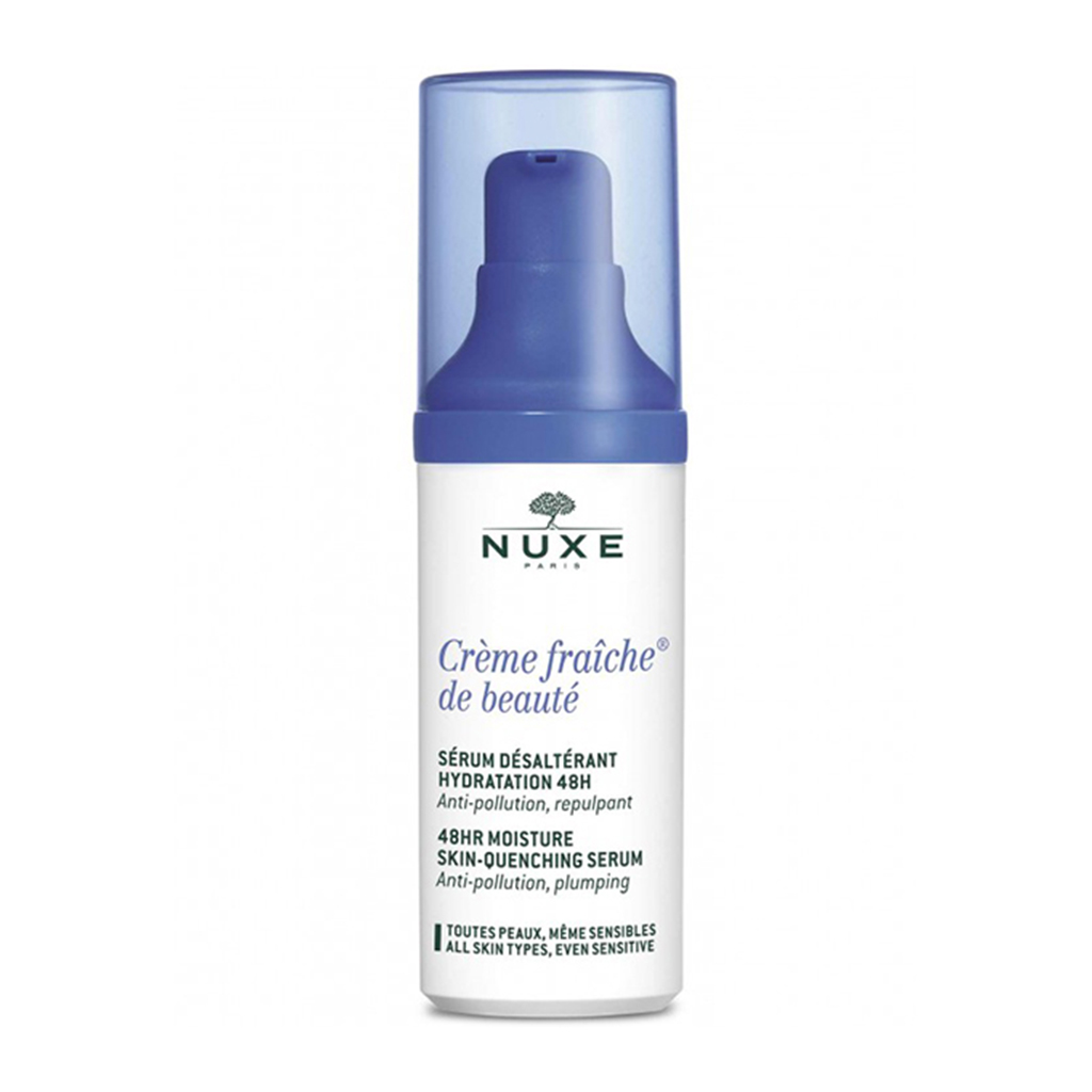 NUXE CREME FRAICHE DE BEAUTE MOISTURE SKIN QUENCHING SERUM 48H 30ML