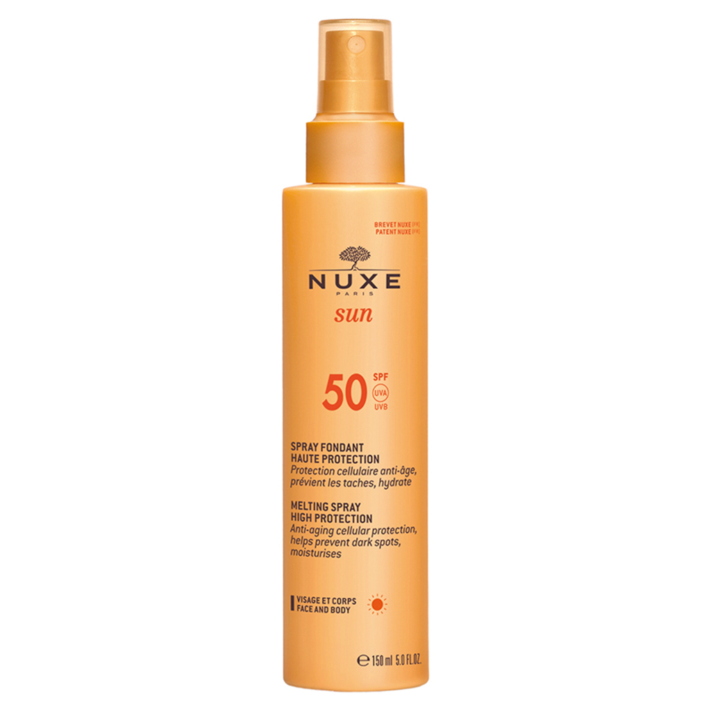 NUXE Sun Milky Spray For Face &amp; Body SPF50 150ml