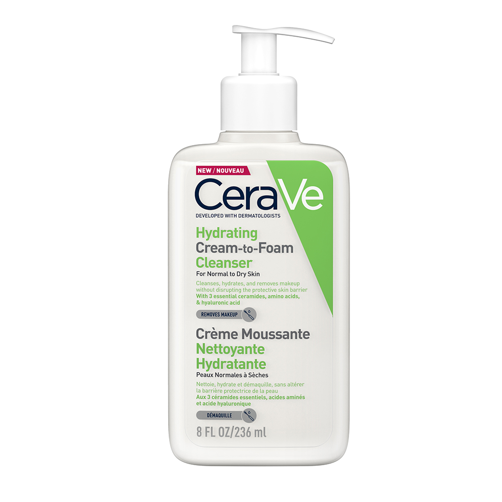 CeraVe Hydrating Cream to Foam Cleanser 236ml