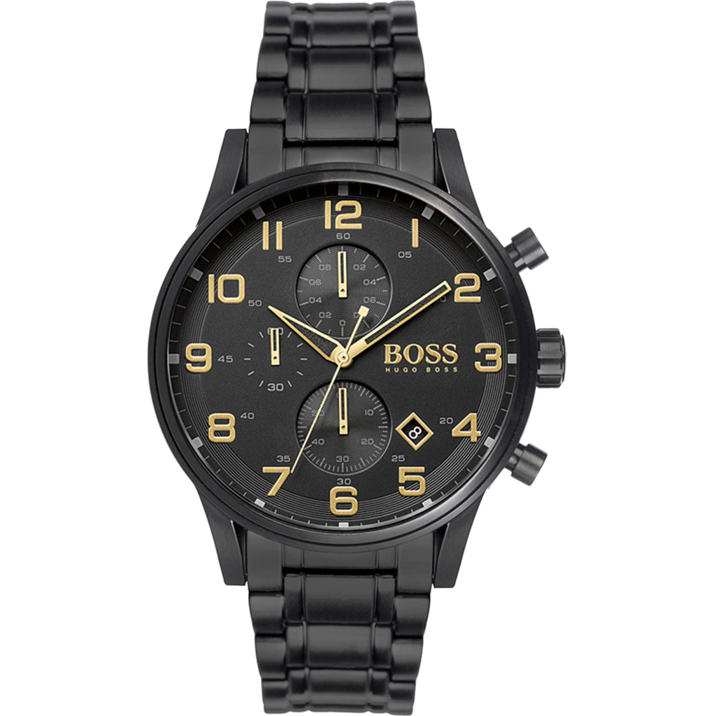 Hugo Boss Aeroliner Black and Gold 1513275