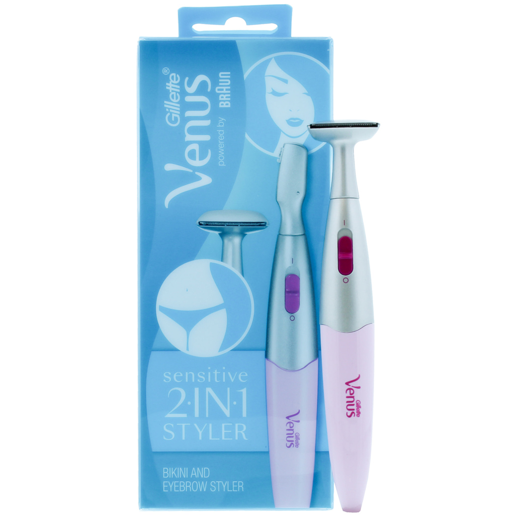 Gillette Venus Sensitive 2 in 1 Styler Bikini And Eyebrow Styler