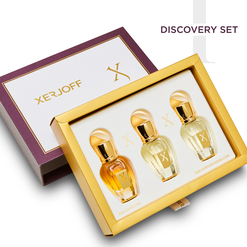 XERJOFF DISCOVERY SET ONE CRUZ DEL SUR II - ERBA PURA - UDEN OVER DOSE 10M