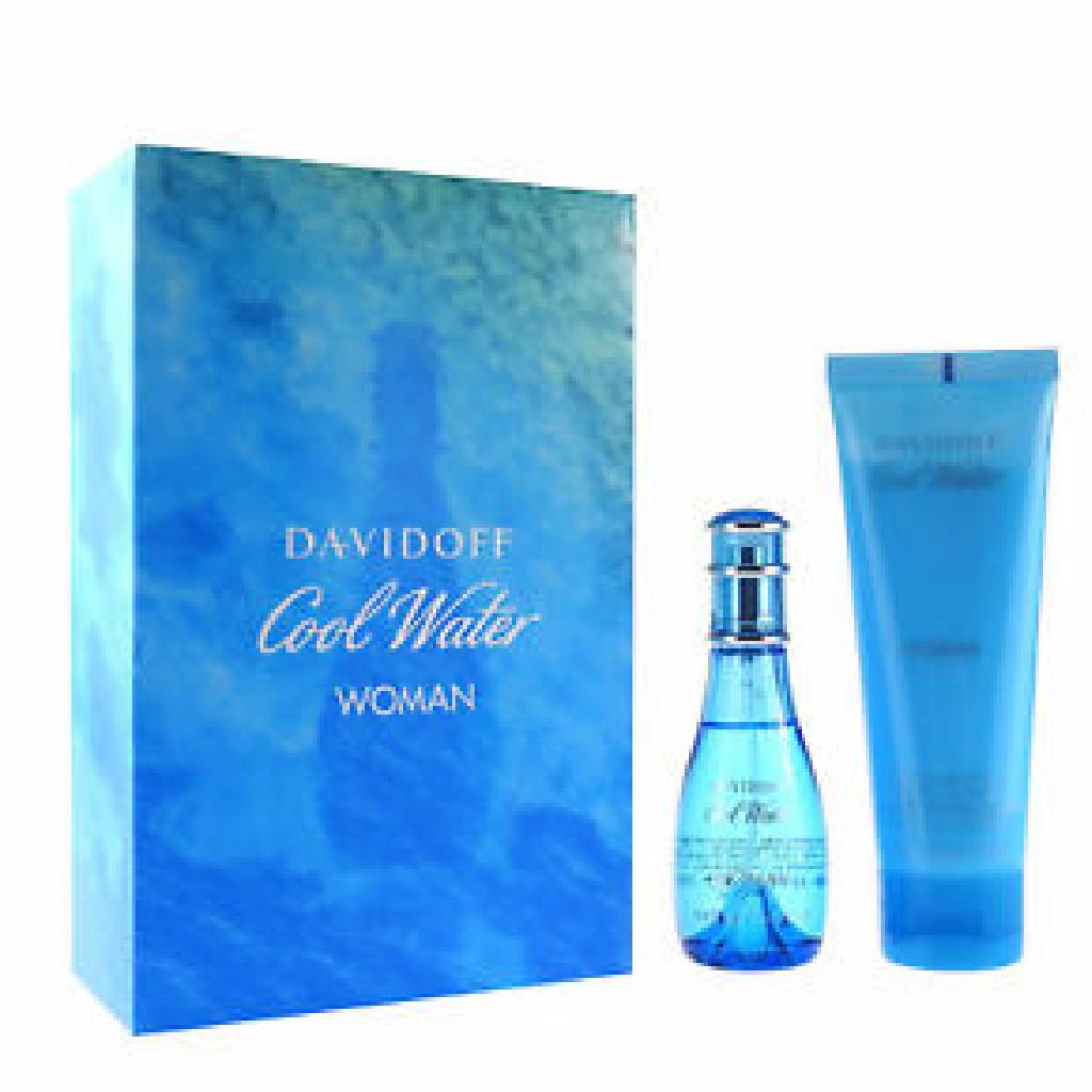 DAVIDOFF COOL WATER  30ML EDT+ BODY LOTION 75ML