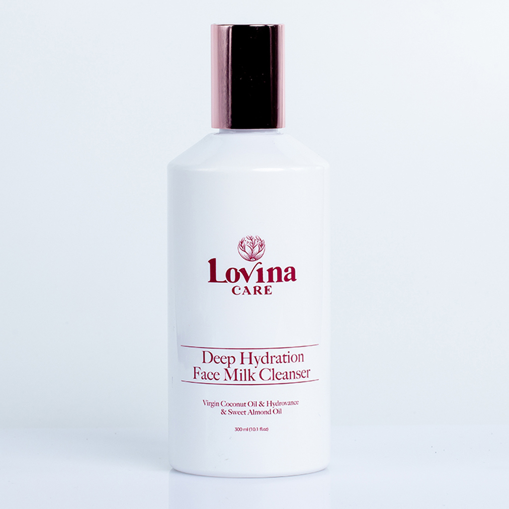 LOVINA CARE DEEP HYDRATION FACE MILK CLEANSER 300ML