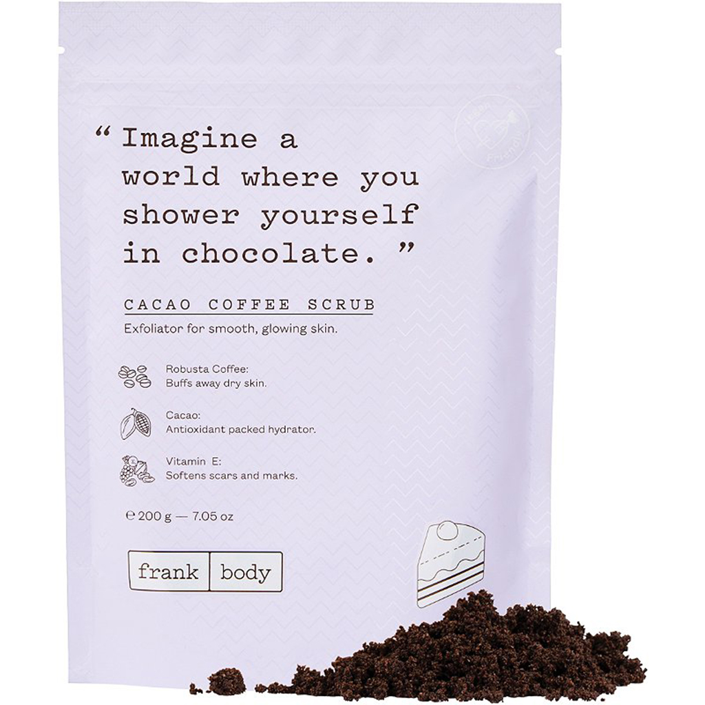 FRANK BODY CACAO COFFEE SCRUB 100G