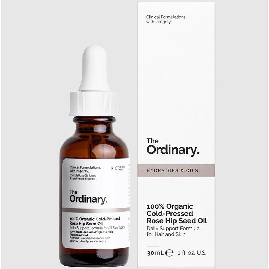 The Ordinary 100% Organic Cold Pressed Rose Hip Seed Oil 30ml Anti Aging Serum