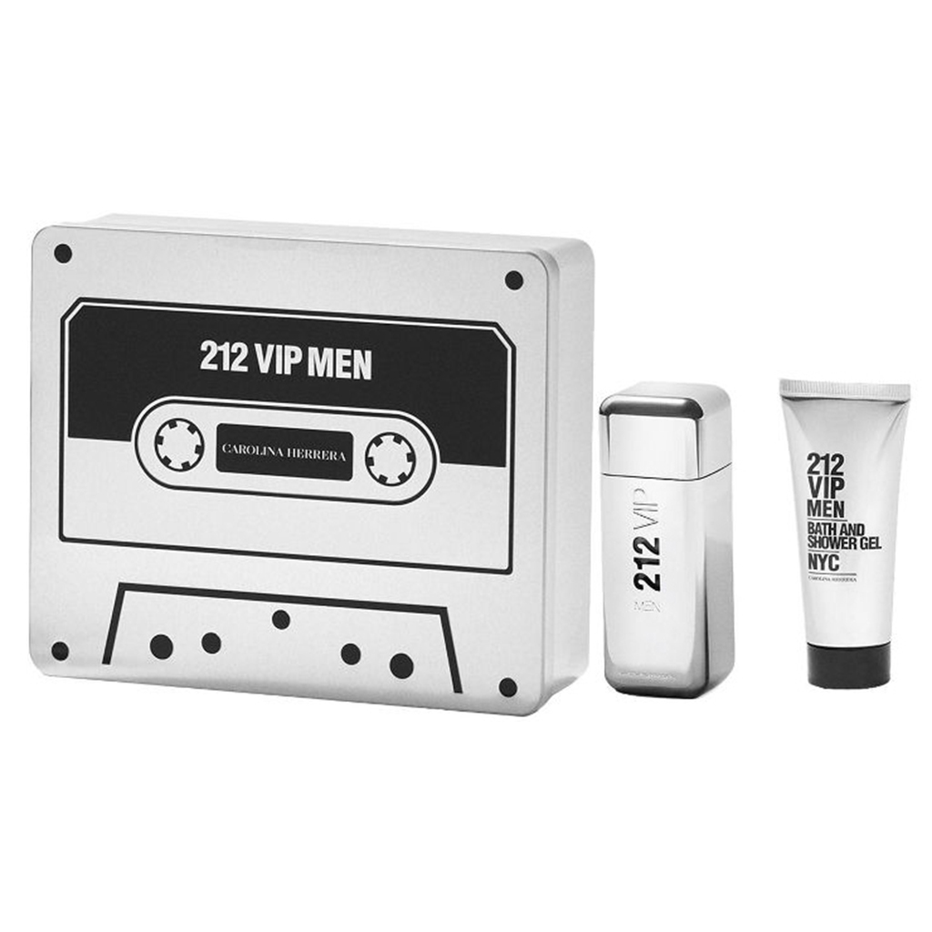 Carolina Herrera 212 Vip Men EDT 100ml Set 2 Pieces