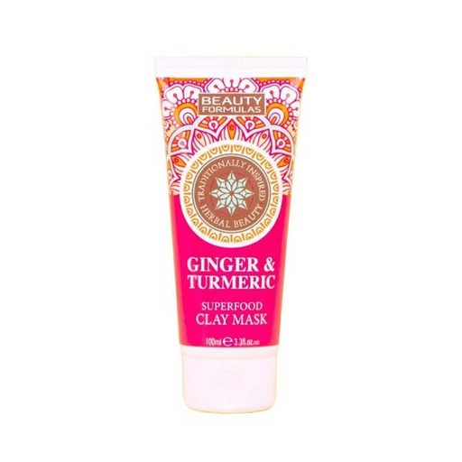 Beauty Formulas Ginger & Turmeric Clay Mask - 100ml