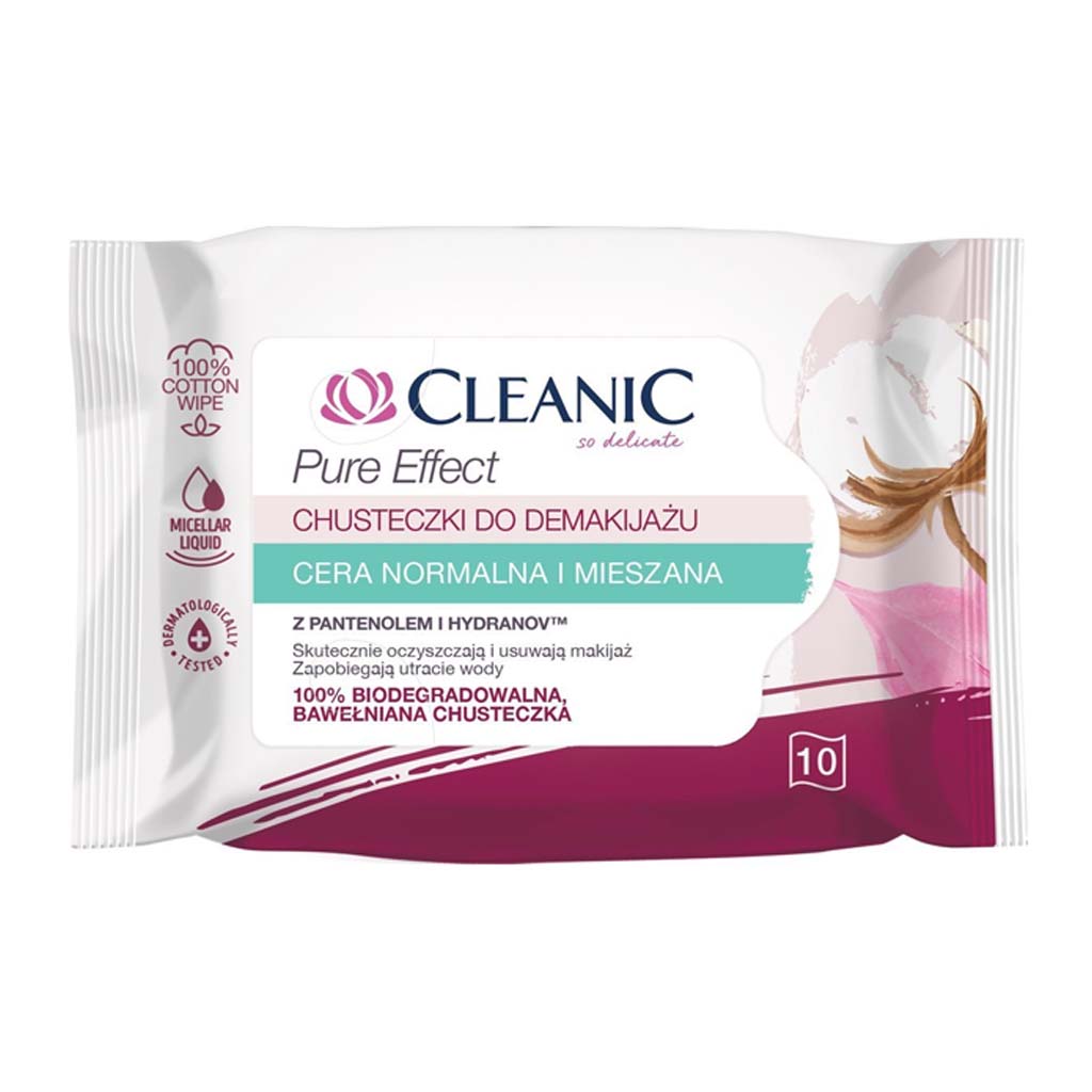 CLEANIC WIPES 20 PCS