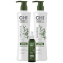 CHI Powerplus Starter Kit with Shampoo, Conditioner and Scalp Treatment