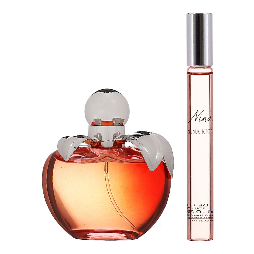 NINA RICCI SET EDT 80ML + ROLL ON 10ML