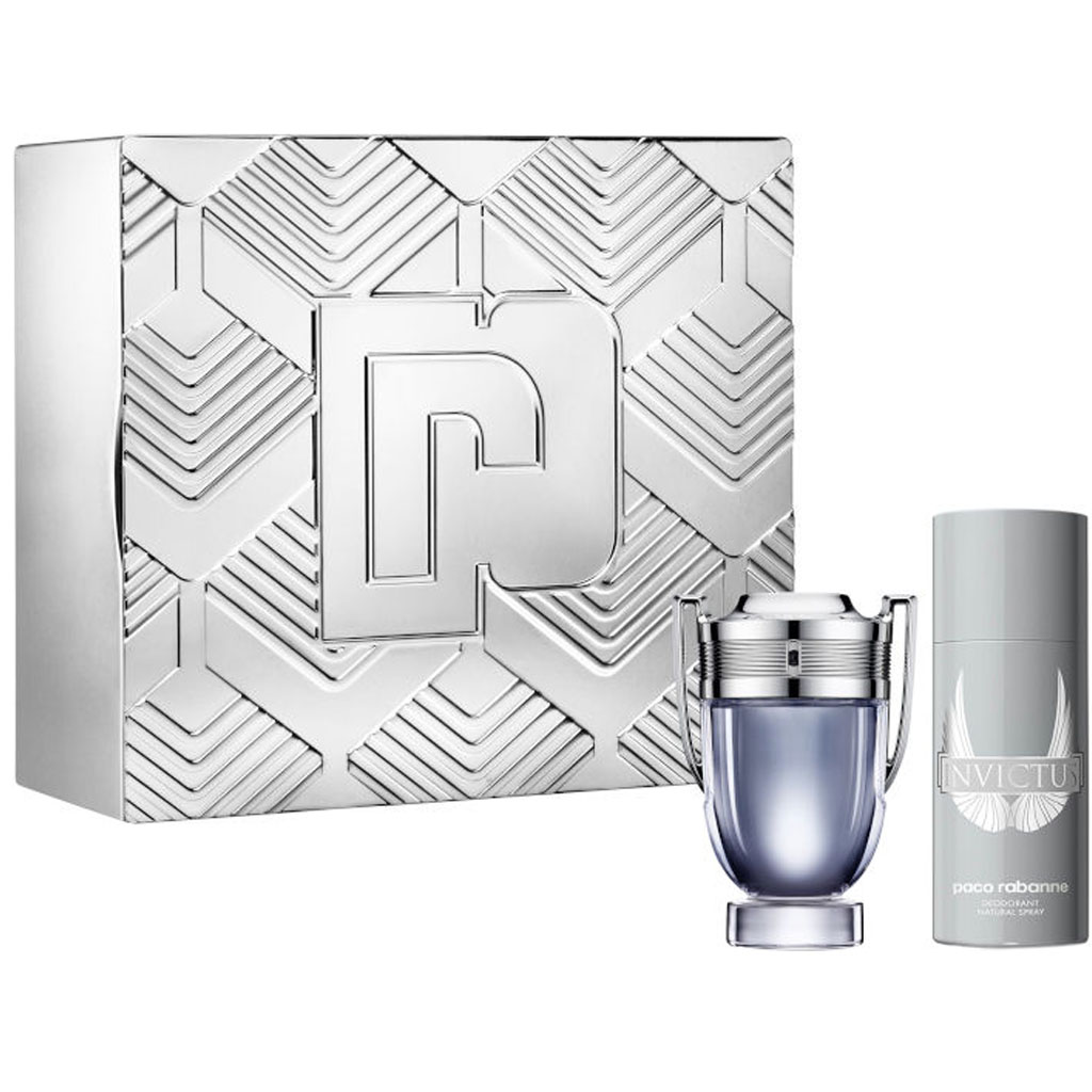 PACO RABANNE INVICTUS SET EDT 100ML + DEO 150ML