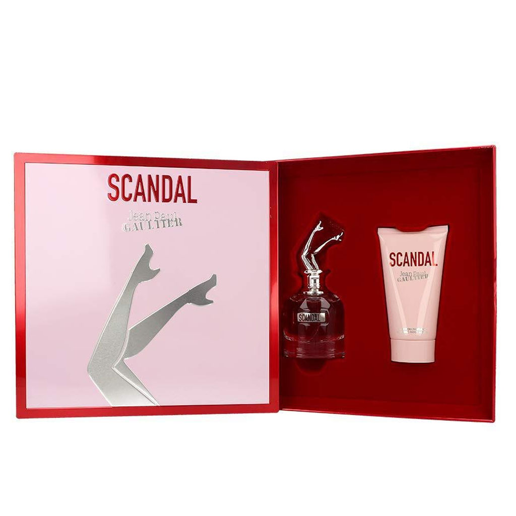 JEAN PAUL GAULTIER SCANDAL SET 50ML EDP + BODY LOTION 75ML