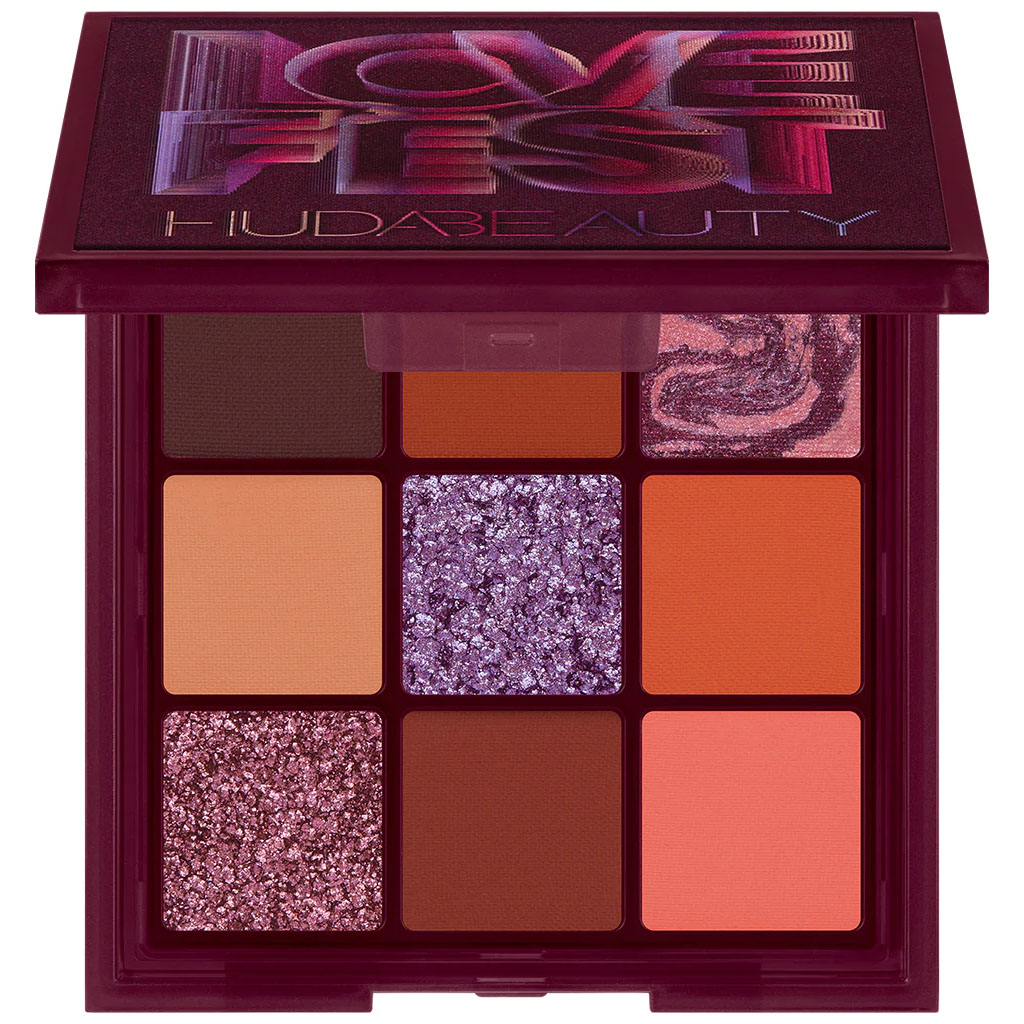 HUDA BEAUTY EYESHADOW PALETTE LOVE FEST