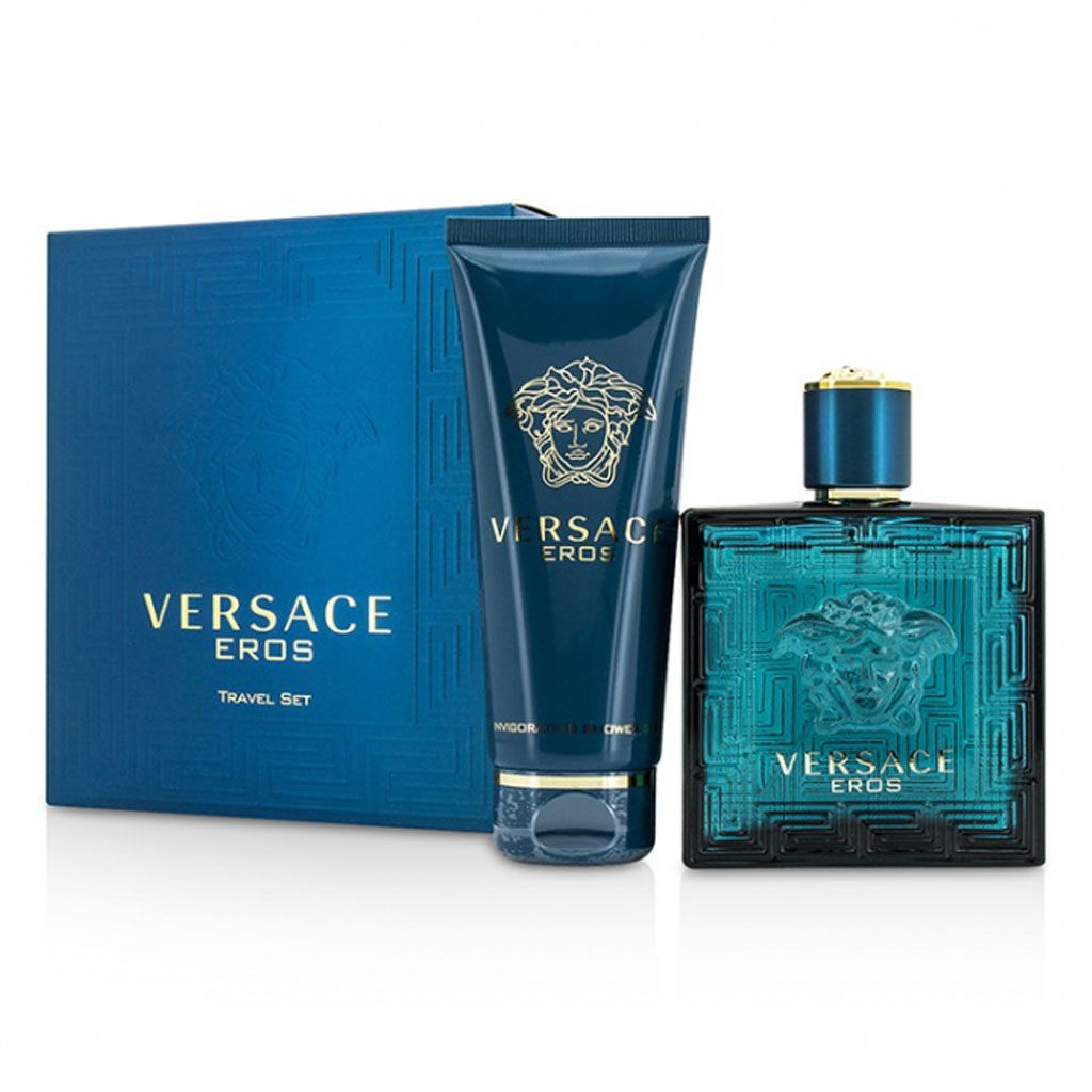 VERSACE EROS MEN SET 100ML EDT + SHOWER GEL 100ML