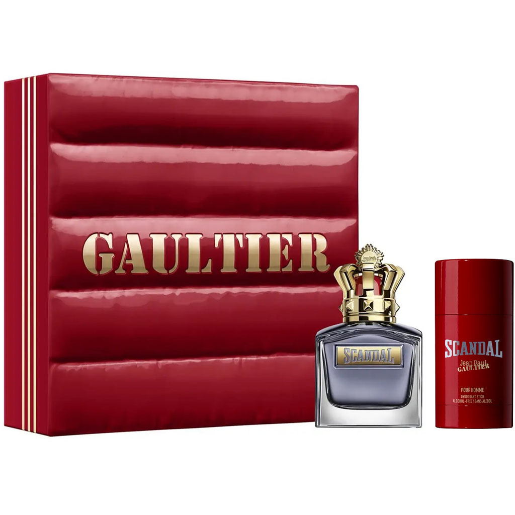 JEAN PAUL GAULTIER SCANDAL FOR MEN SET EDT 100ML + DEO STICK