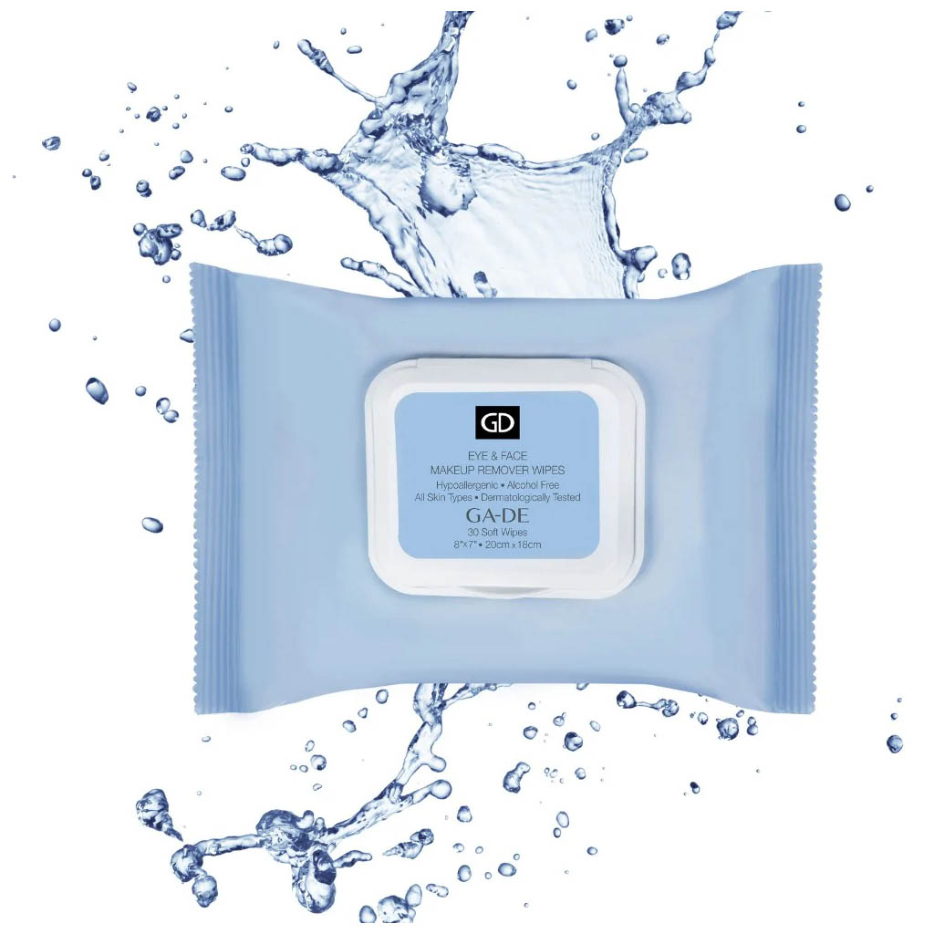 GA-DE Eye &amp; Face Makeup Remover Wipes