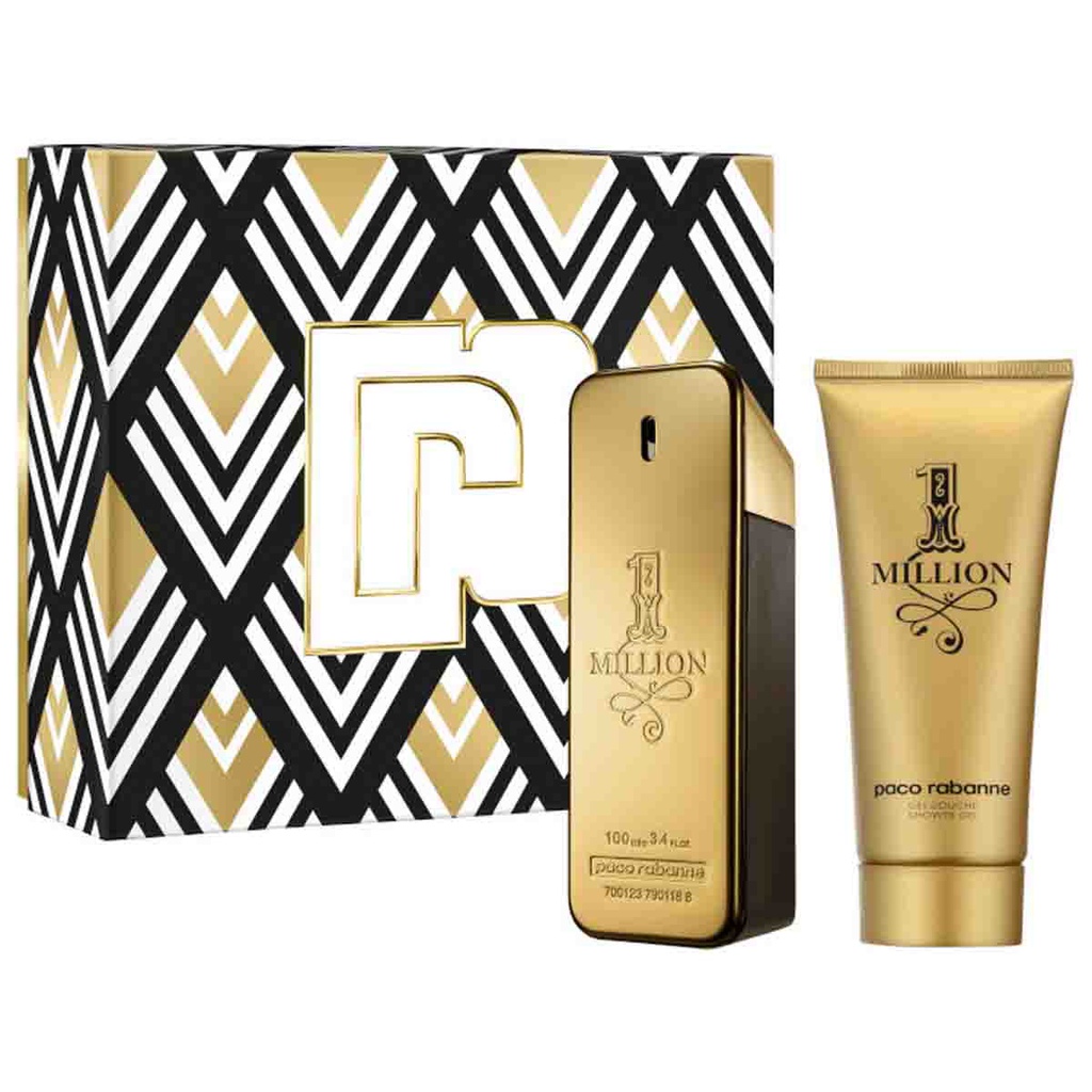 One Million Set 100ML EDT + 100ML Shower Gel By Paco Rabanne