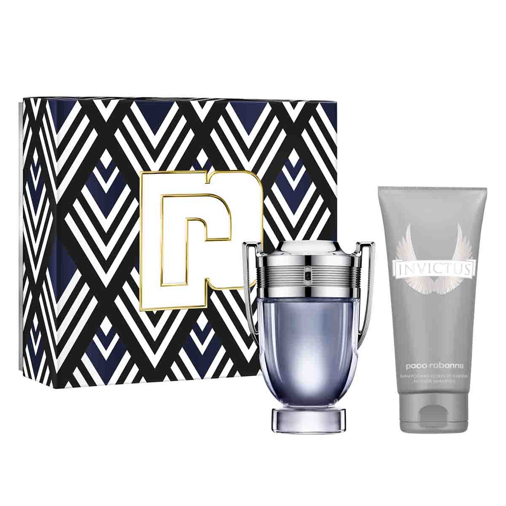 PACO RABANNE Invictus Set 100ML EDT + 100ML Shower Gel By Paco Rabanne