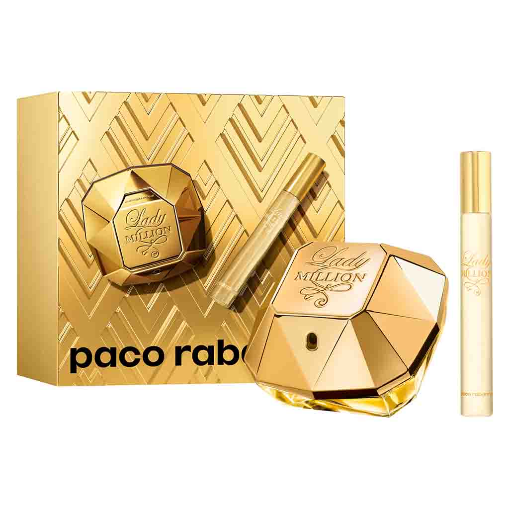 Lady Million Set 50ML EDP + 10ML EDP By Paco Rabanne