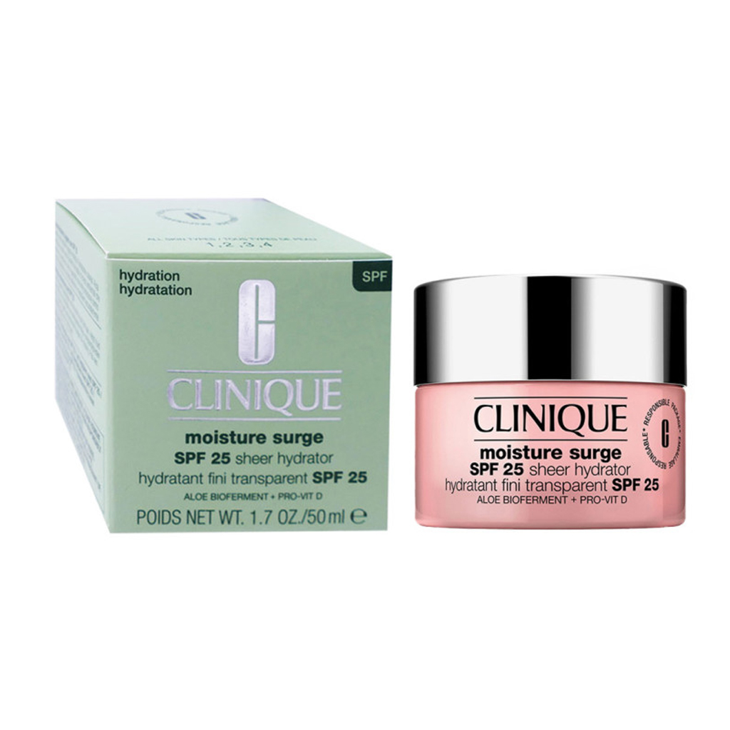 CLINIQUE MOISTURE SURGE Transparent Finish Moisturizer SPF 25