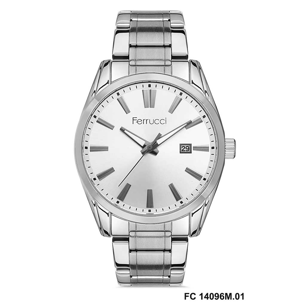 Ferrucci Men Watch 14096M.01 Silver