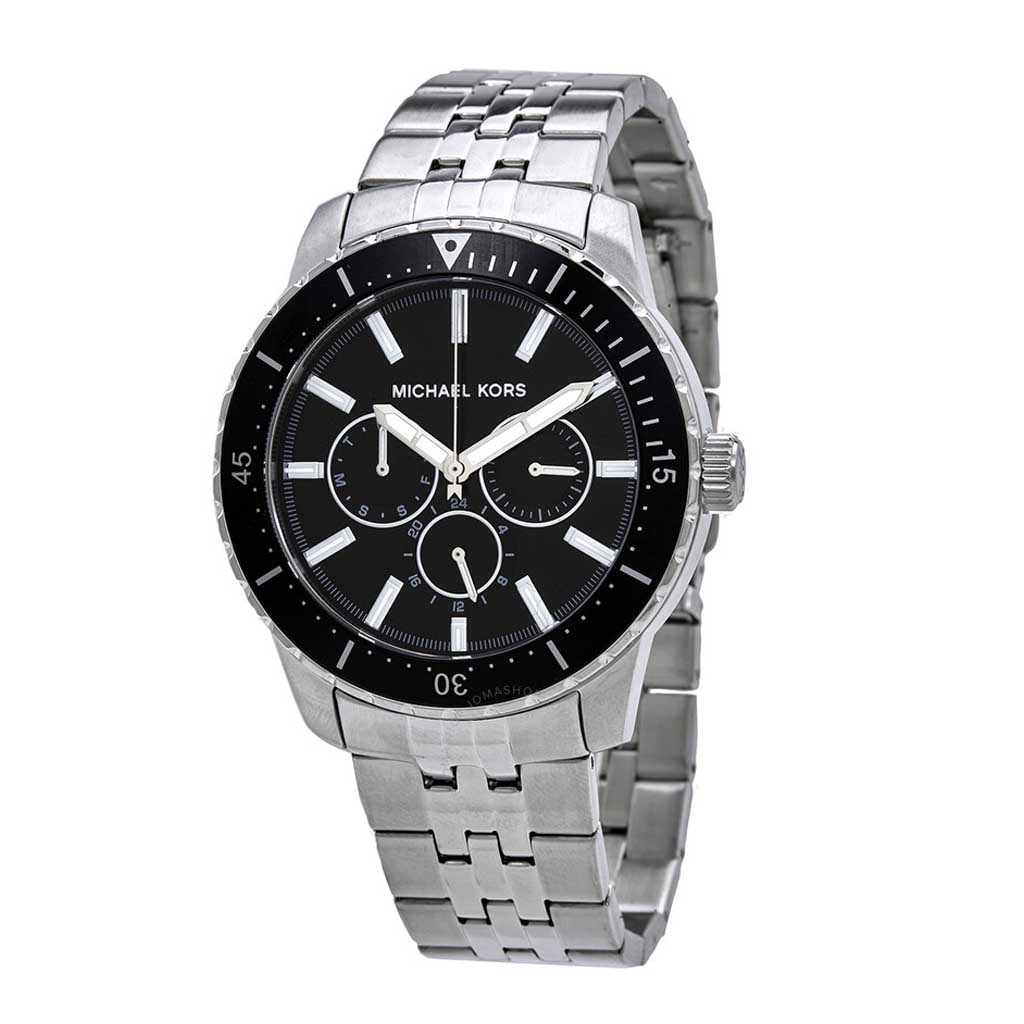 Michael Kors Cunningham Quartz Black Dial Men's Watch MK7156