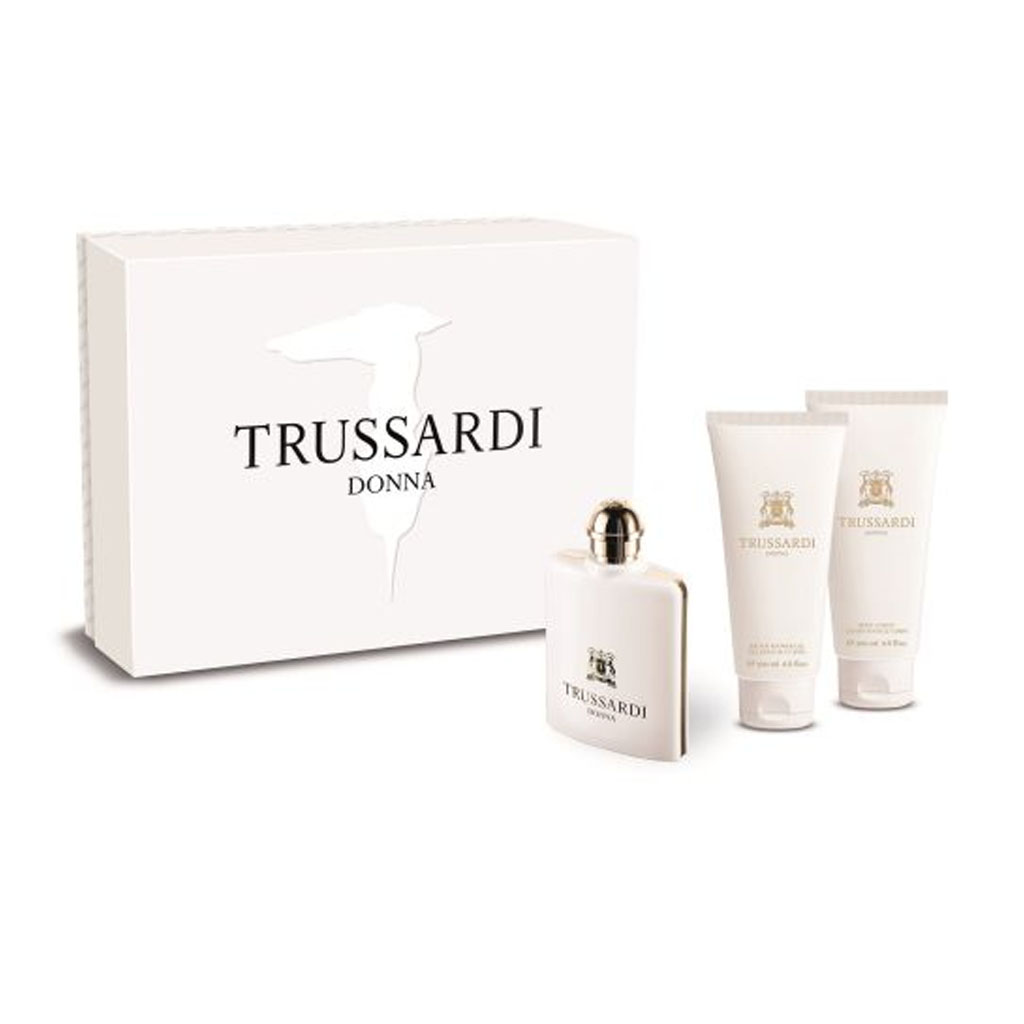 Trussardi Donna Women Set 100ML EDP + Shower Gel + Body Lotion