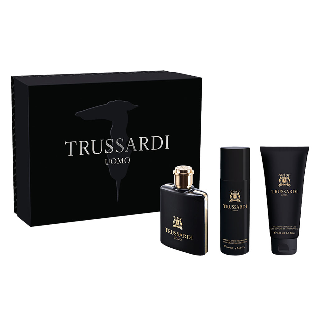 Trussardi Uomo Set 100ML EDT + Deodorant + Shower Gel