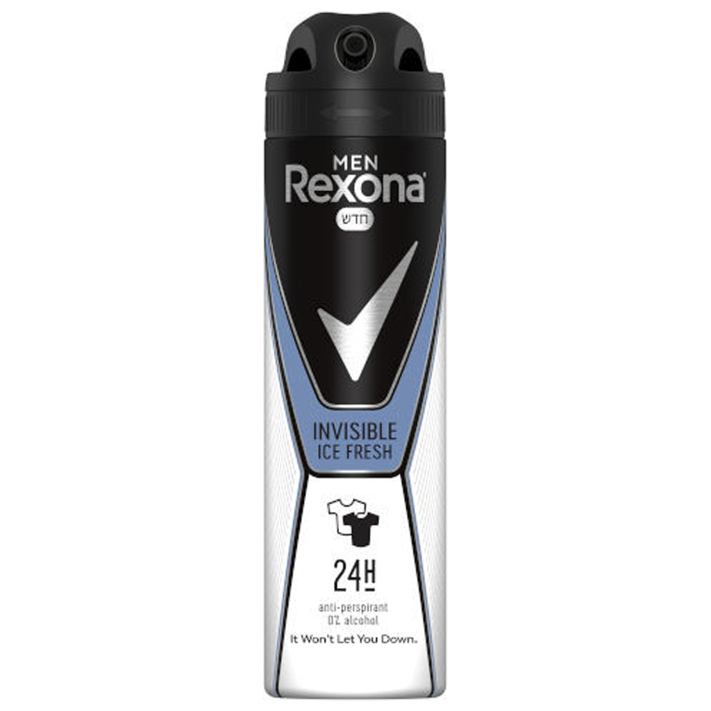 Rexona Deodorant Spray Man Invisible Ice Fresh