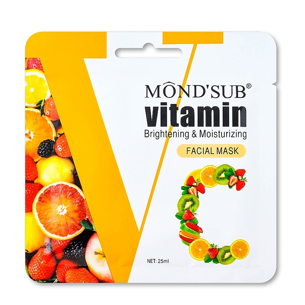 Mond'Sub Vitamin C Brightening &amp; Moisturizing Facial Mask
