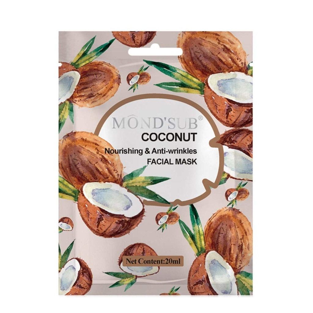 MOND'SUB Coconut Nourishing and Anti-wrinkles Facial Mask