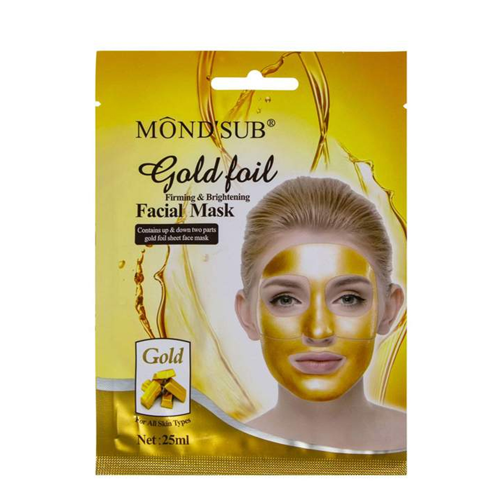Mond'Sub Gold Foil Firming &amp; Brightening Facial Mask