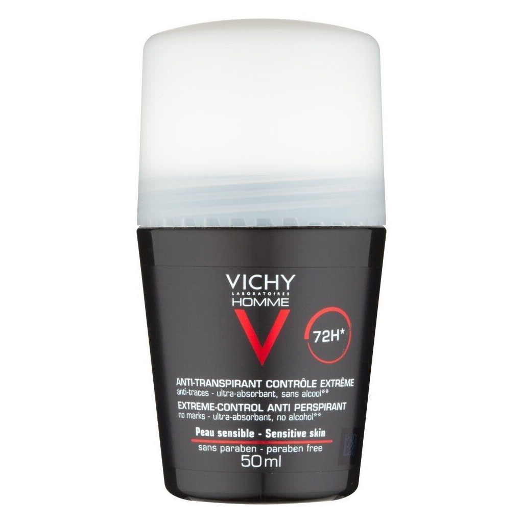 Vichy Roll On Deodorant Anti Transpirant Sensitive Skin 50ml