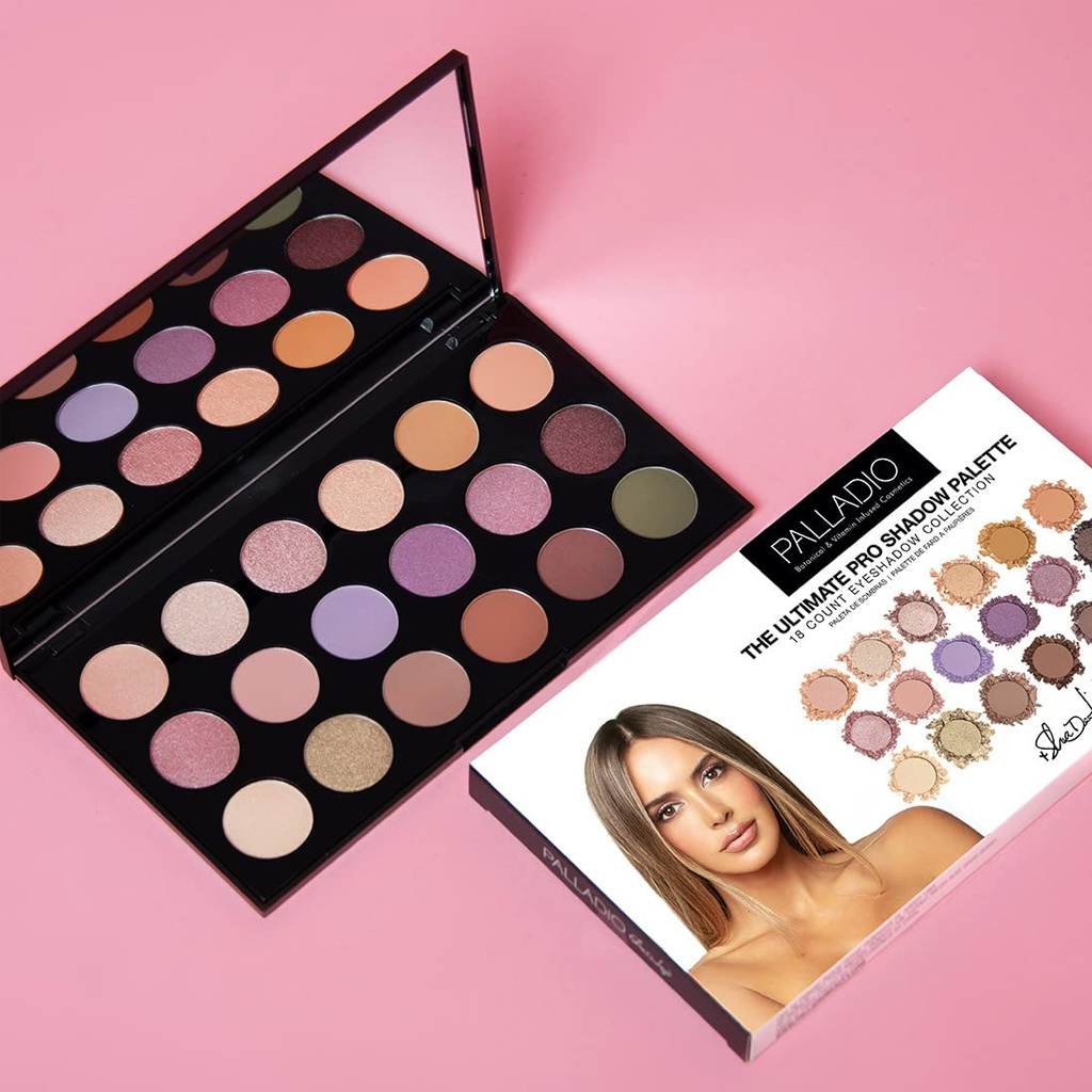 Palladio The Ultimate Pro Shadow Palette 18 Colour