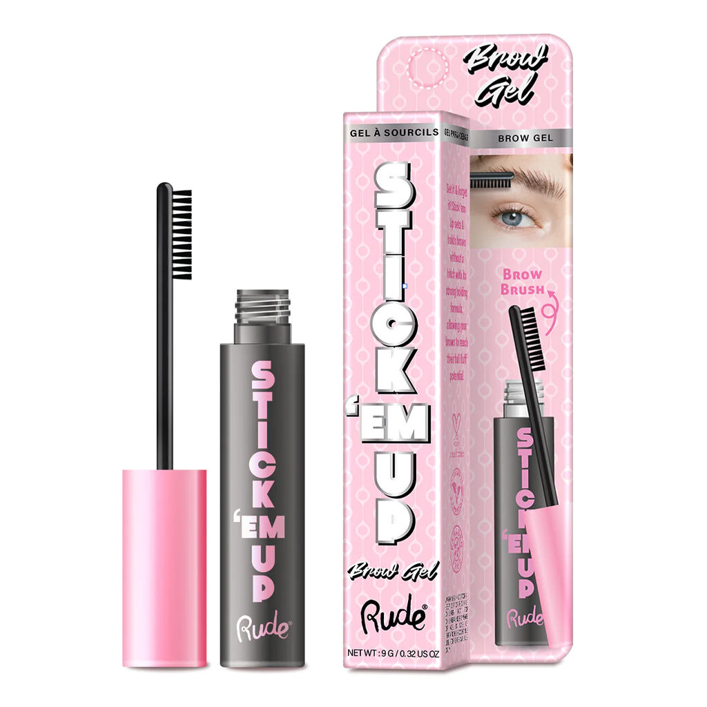 Rude Stick'em Up Brow Clear Gel