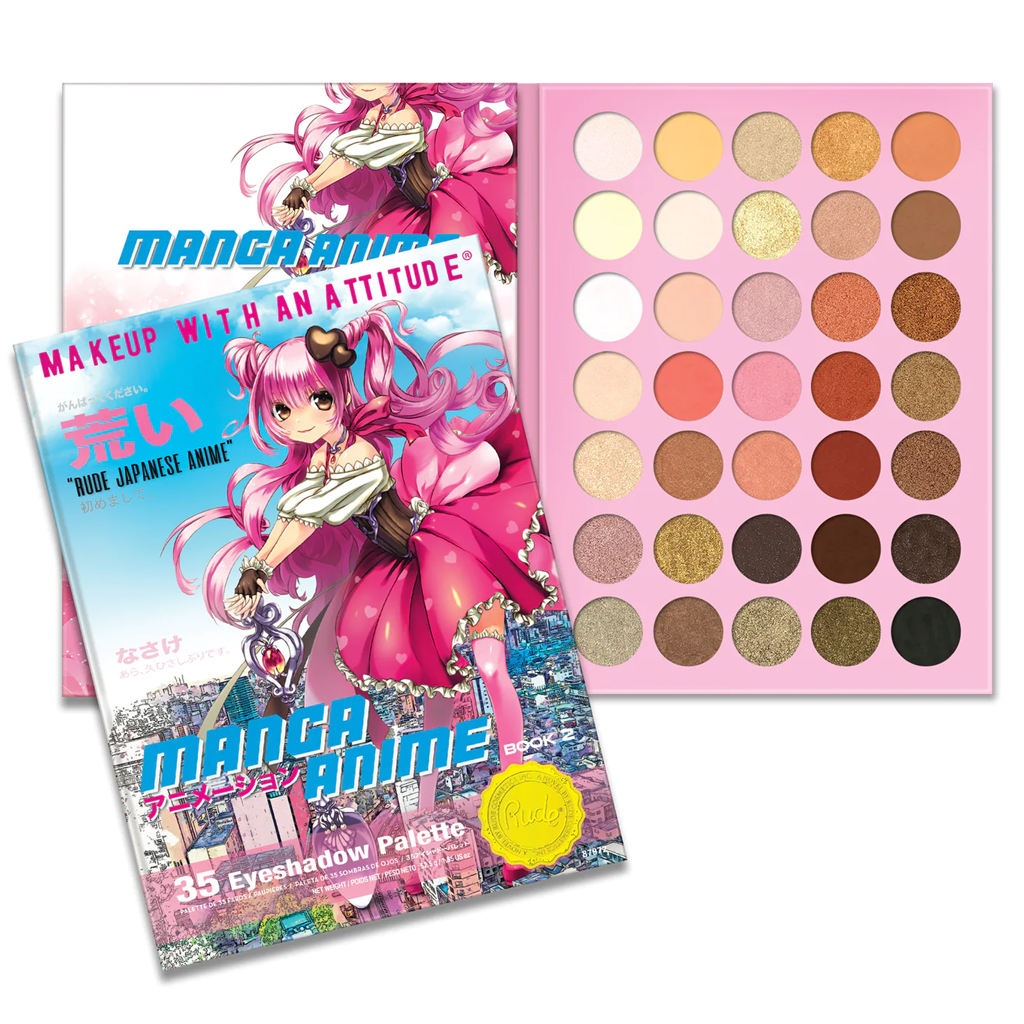 Rude Manga Anime 35 Eyeshadow Palette Book 2