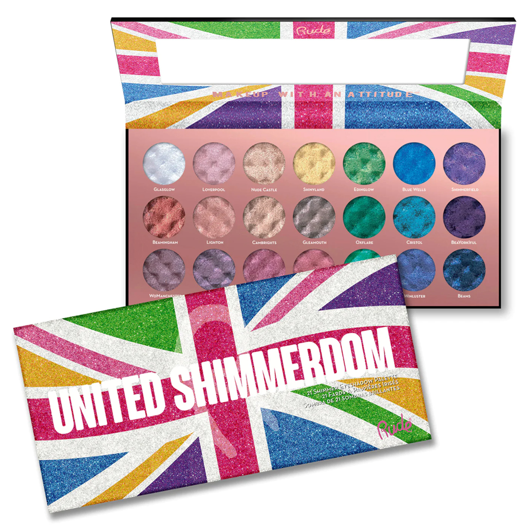 Rude United Shimmerdom 21 Shimmer Palette