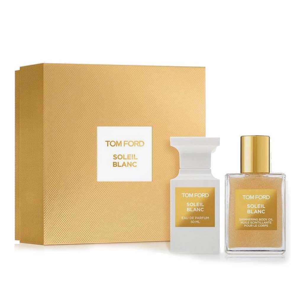 Tom ford Soliel Blanc 50ML + Shimmering Body Oil 45ML Women