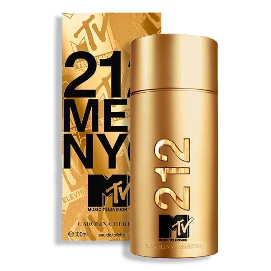 212 Men Music Television 100ml EDT Limited Edition By Carolina Herrera