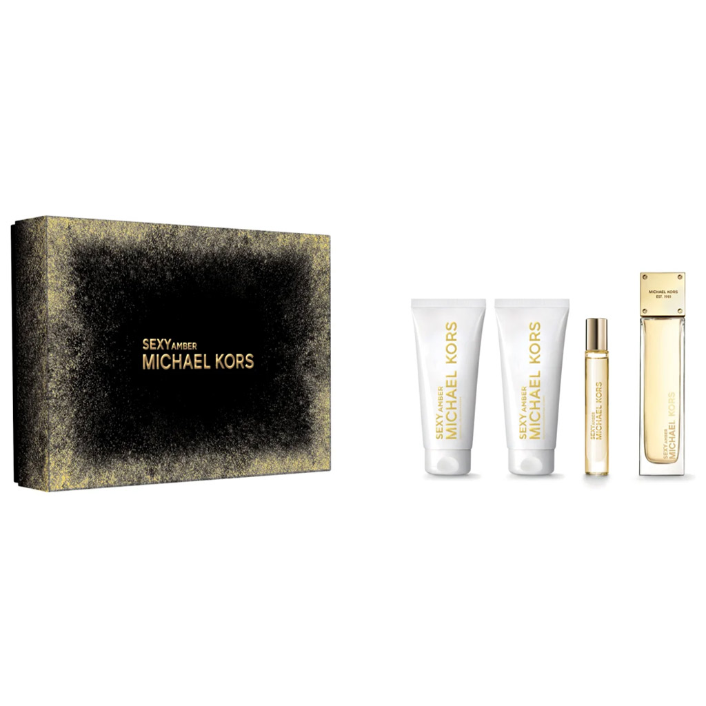 Michael Kors  Ladies Sexy Amber Gift Set Fragrances