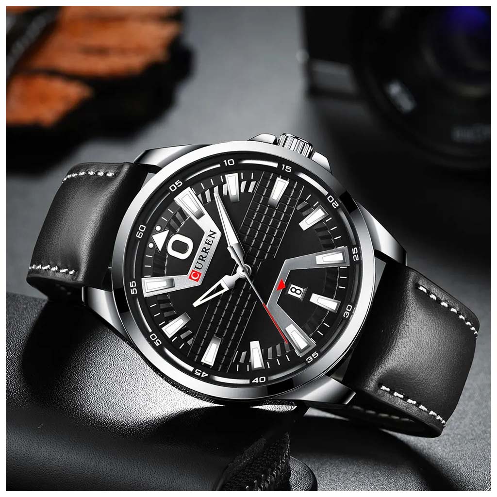 Curren Men Watch C8379 Black